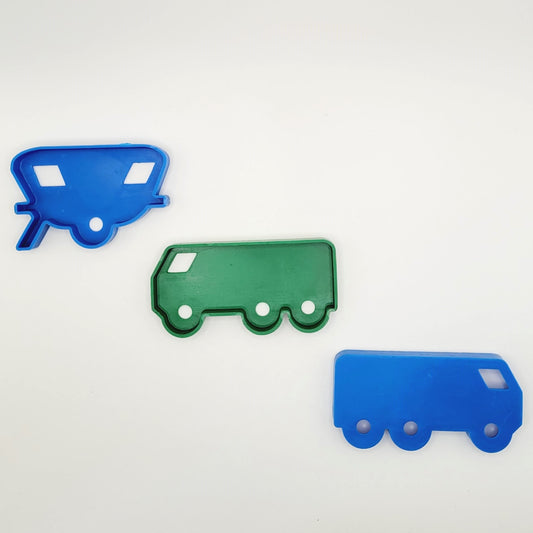 Vehicles / Transport Thread, Lace, Stamp and Trace