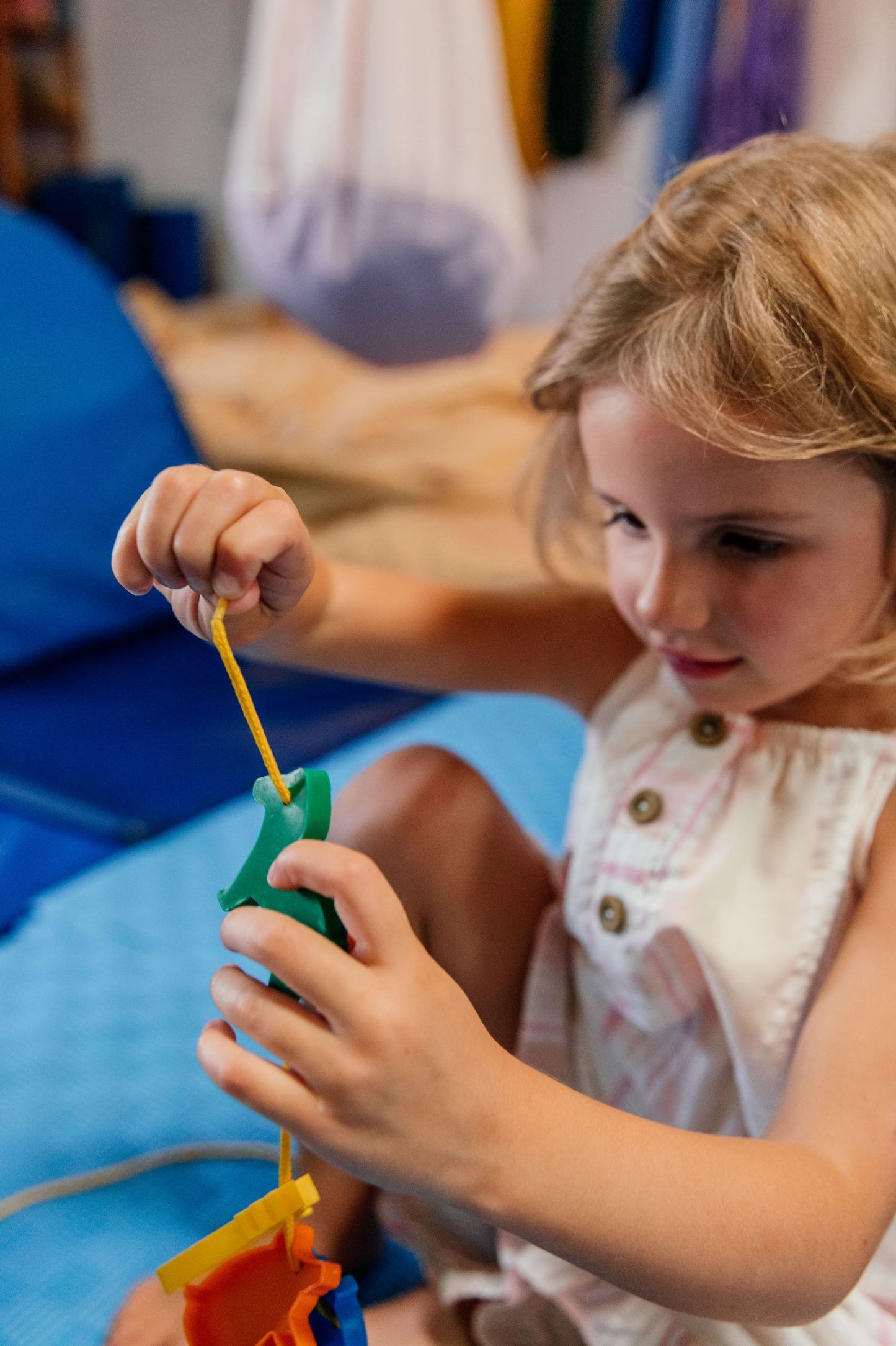Animals: Lacing, Threading, Playdough shapes