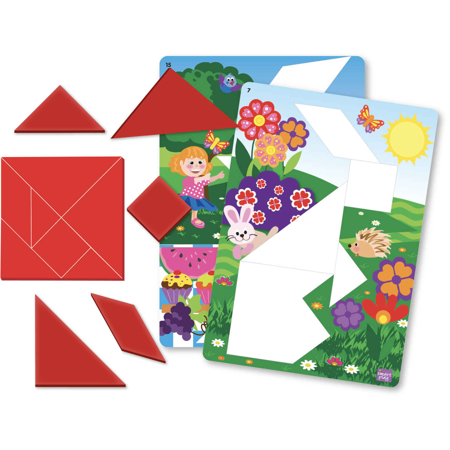 Tangram Picture Puzzles *Build Pictures with Shapes