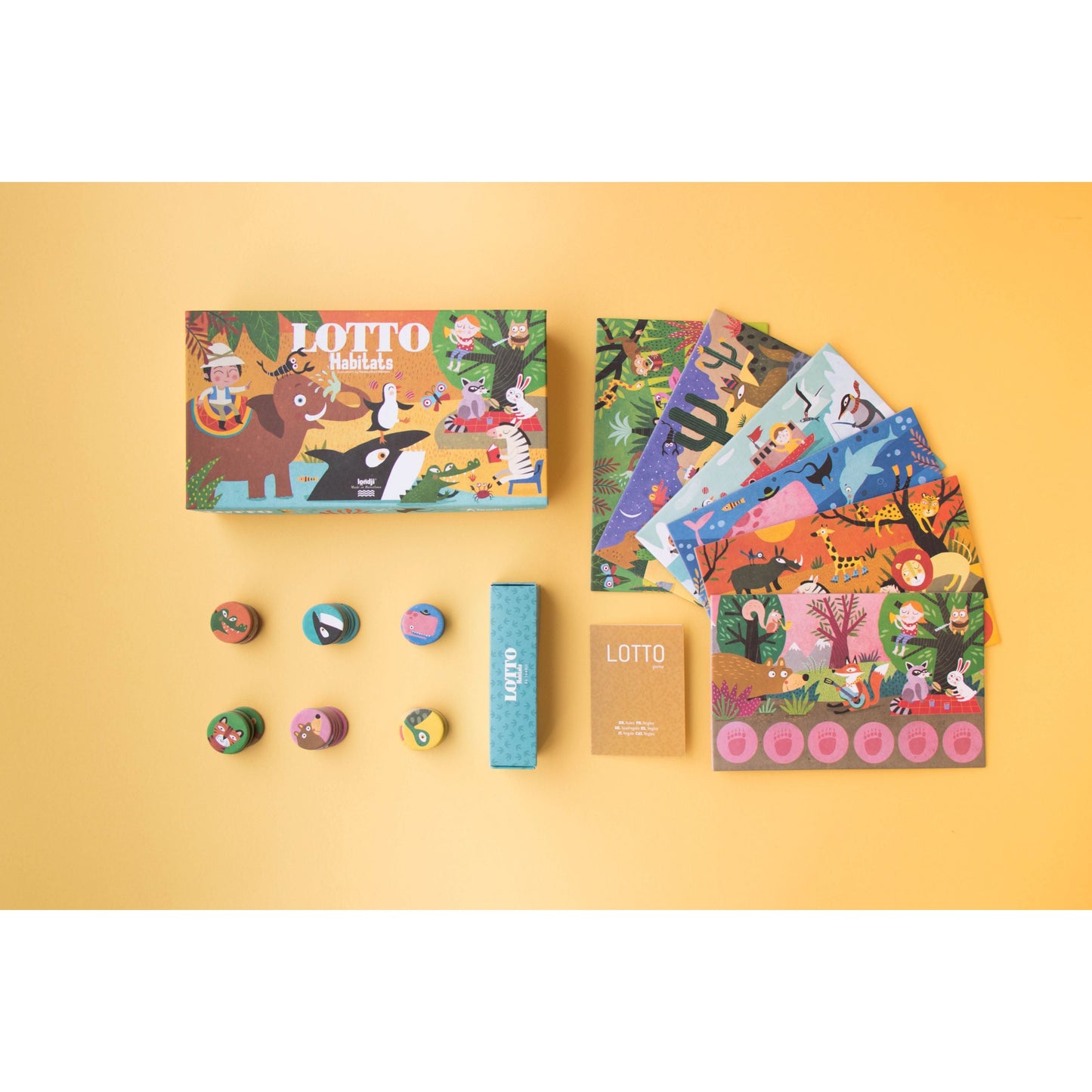 Lotto game: Habitats