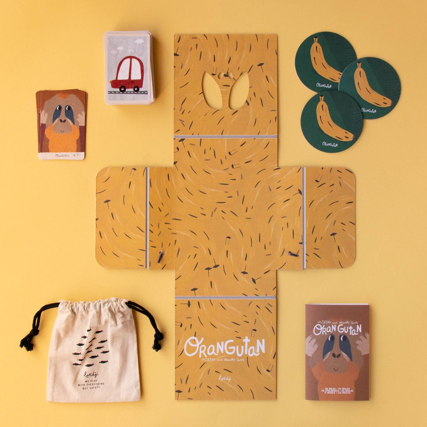 Londji Orangutan imitation & memory game