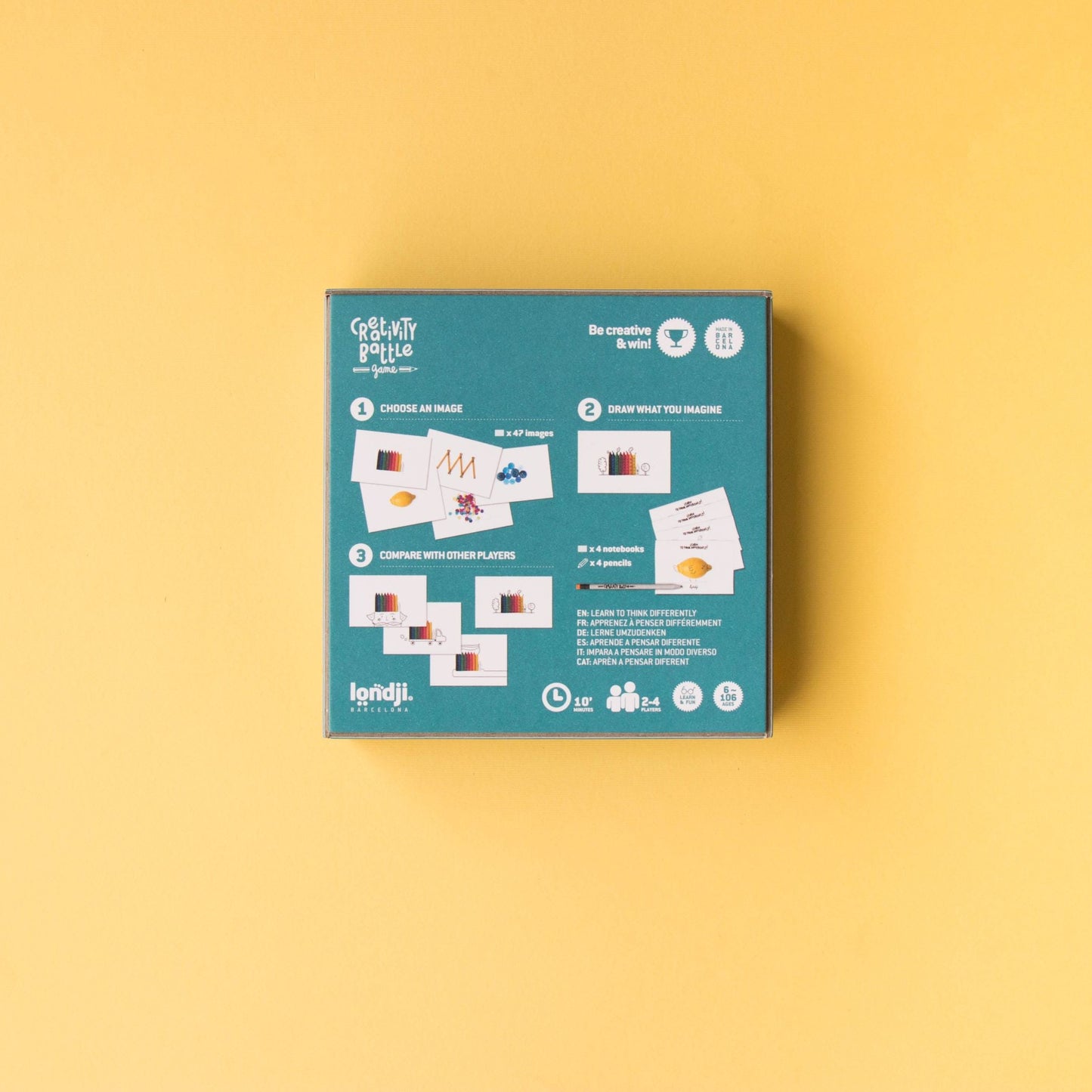 Londji Learn&Fun Creativity Battle: Think Out of the Box Drawing Game