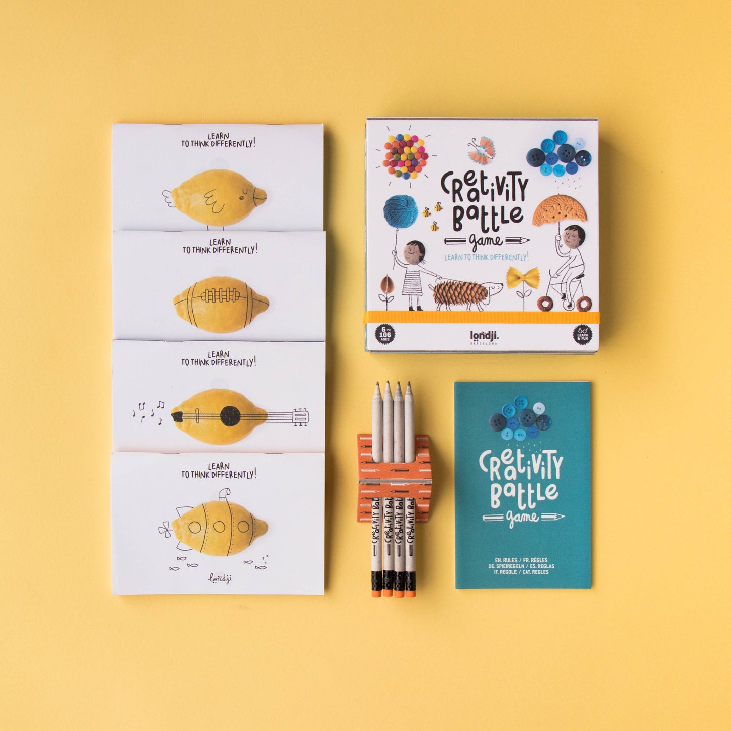 Londji Learn&Fun Creativity Battle: Think Out of the Box Drawing Game