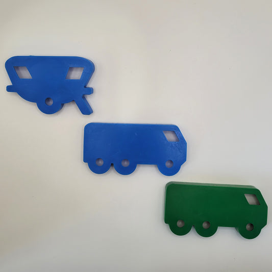 Vehicles / Transport Thread, Lace, Stamp and Trace