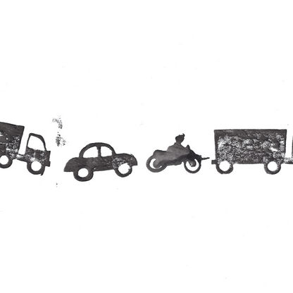 Picture Roller Stampers: Town Scene