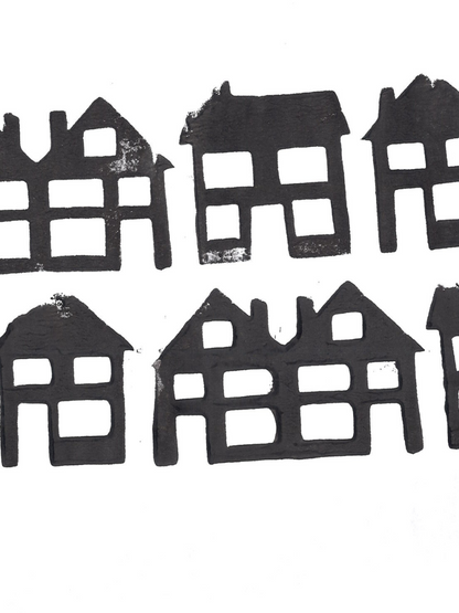 Picture Roller Stampers: Town Scene