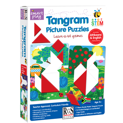 Tangram Picture Puzzles *Build Pictures with Shapes