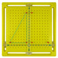 XY Coordinate Pegboard