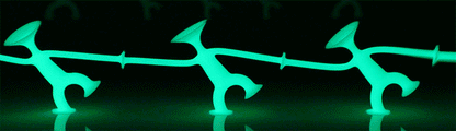 Moluk "Oogi Glow" Fidget, Construct Toy {Glow in the Dark}