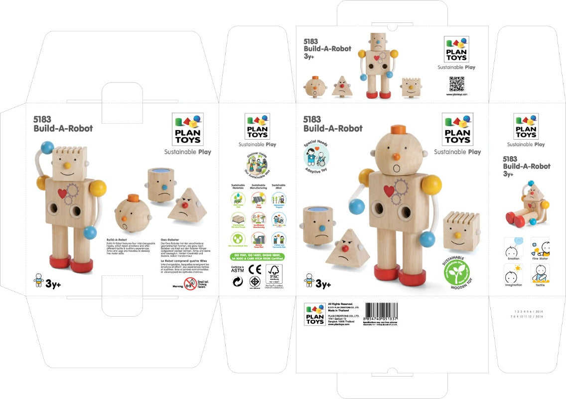 PlanToys Build a Robot