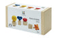 Nuts & Bolts packaged in cardboard box with printed slip cover