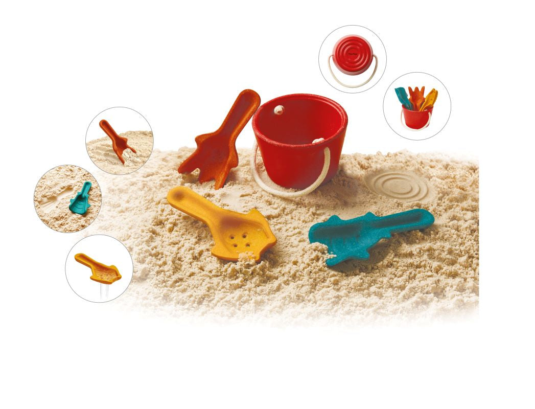 Sand Play Bucket and Tool set
