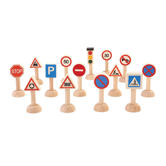 Traffic Lights & Road Signs Set