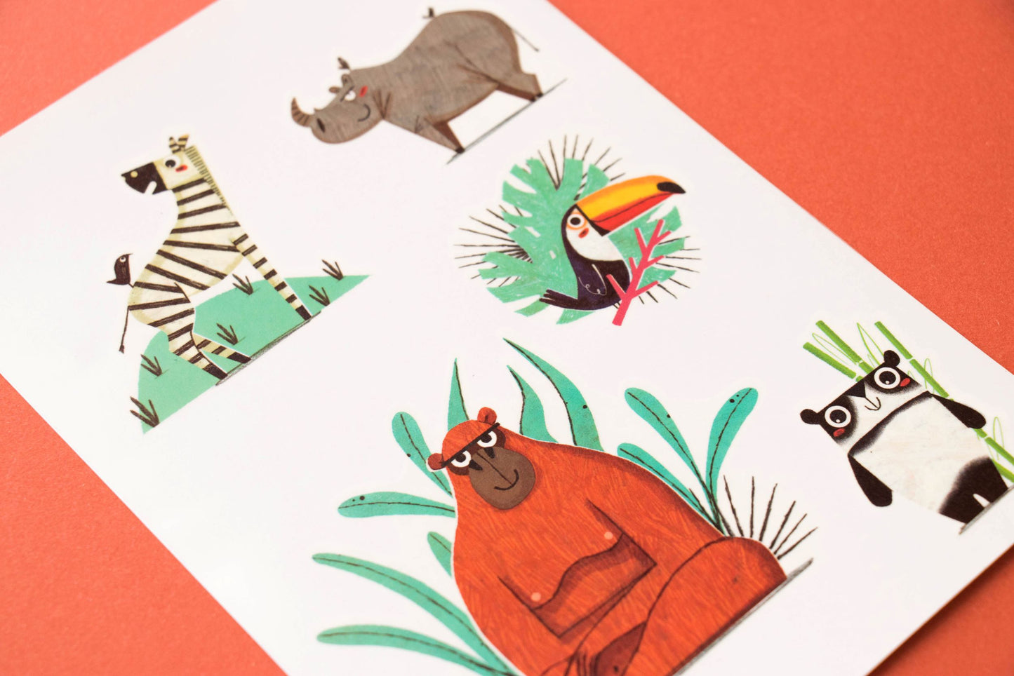 Temporary Tattoos : Jungle theme