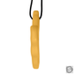 Sensorium Baobab chew for children and sensory seekers. Chew on necklace. Side view.