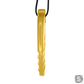 Sensorium Mielie chew for children and sensory seekers. Chew on necklace. Side view.